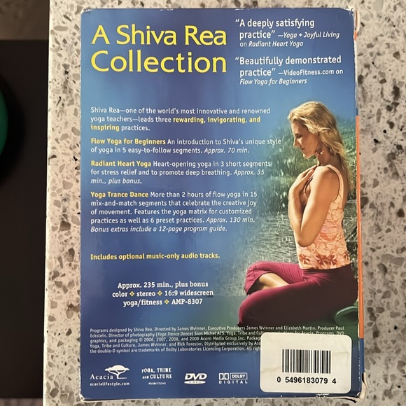 3 DVDs: The Shiva Rea Collection in DVD format! - Picture 2 of 4